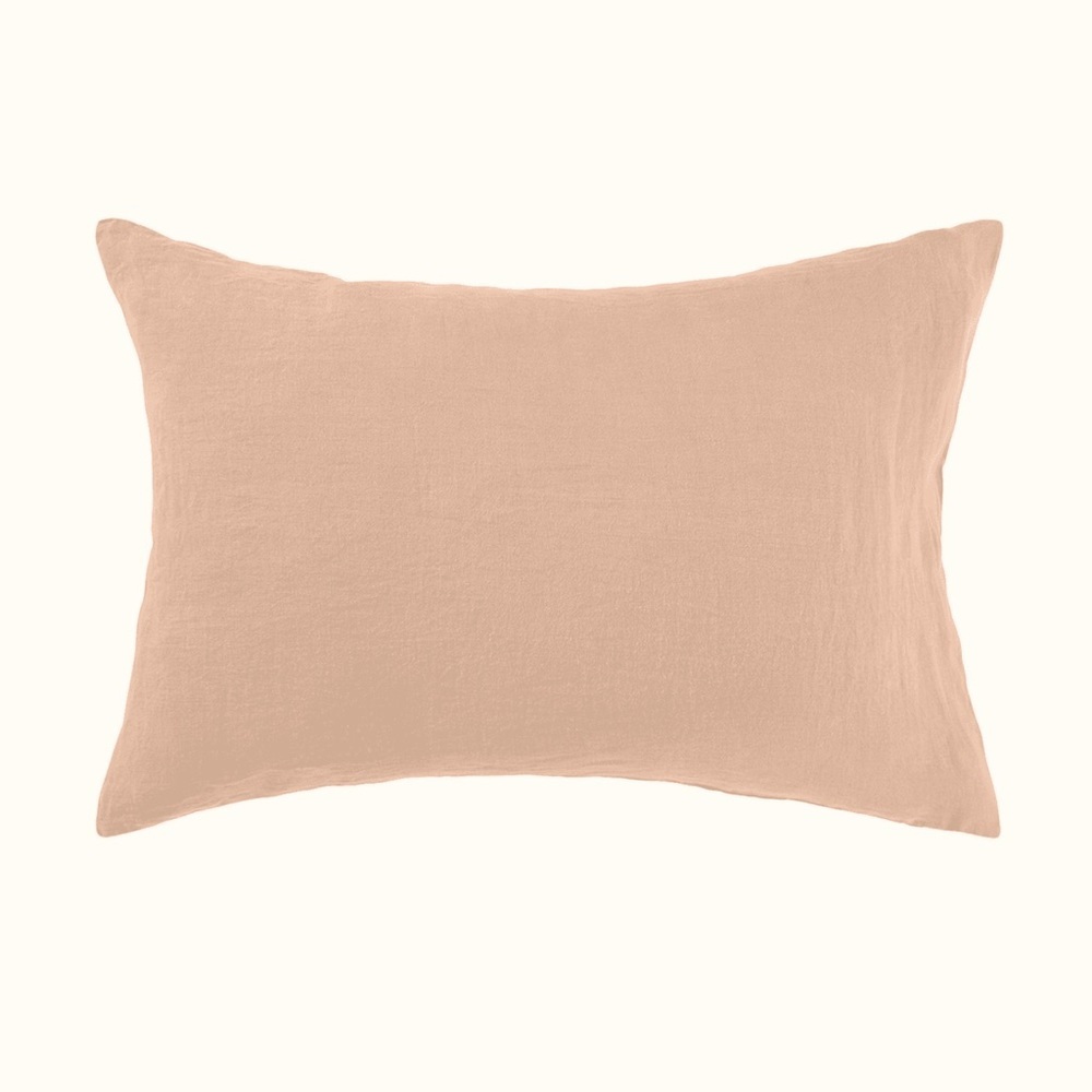LINGE PARTICULIER
100% LINEN PILLOW CASE made in FRANCE - SAND
COLOR